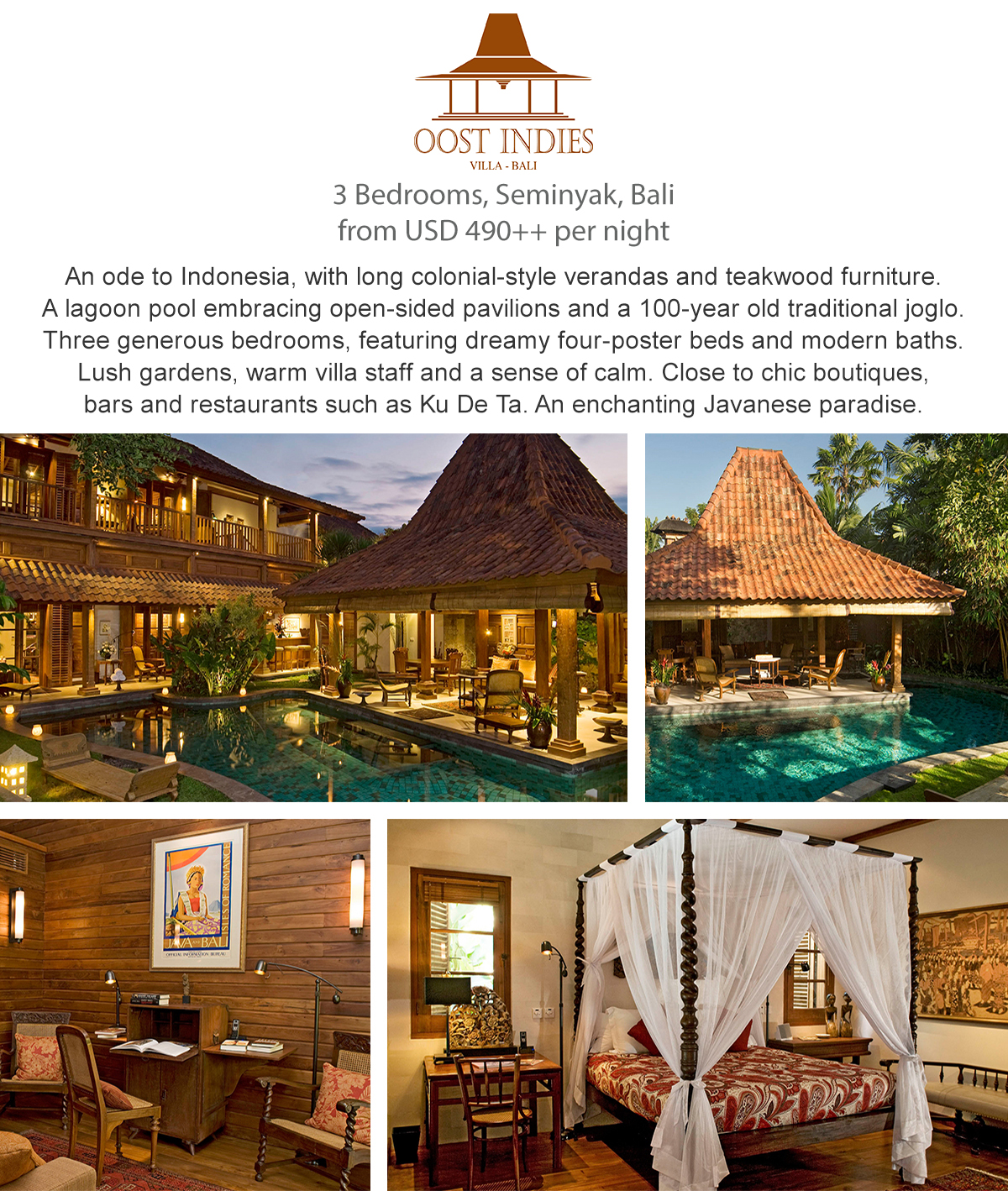 Villa Oost Indies - Bali, Indonesia