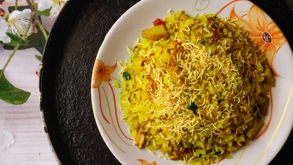 Poha Rice Dish - India