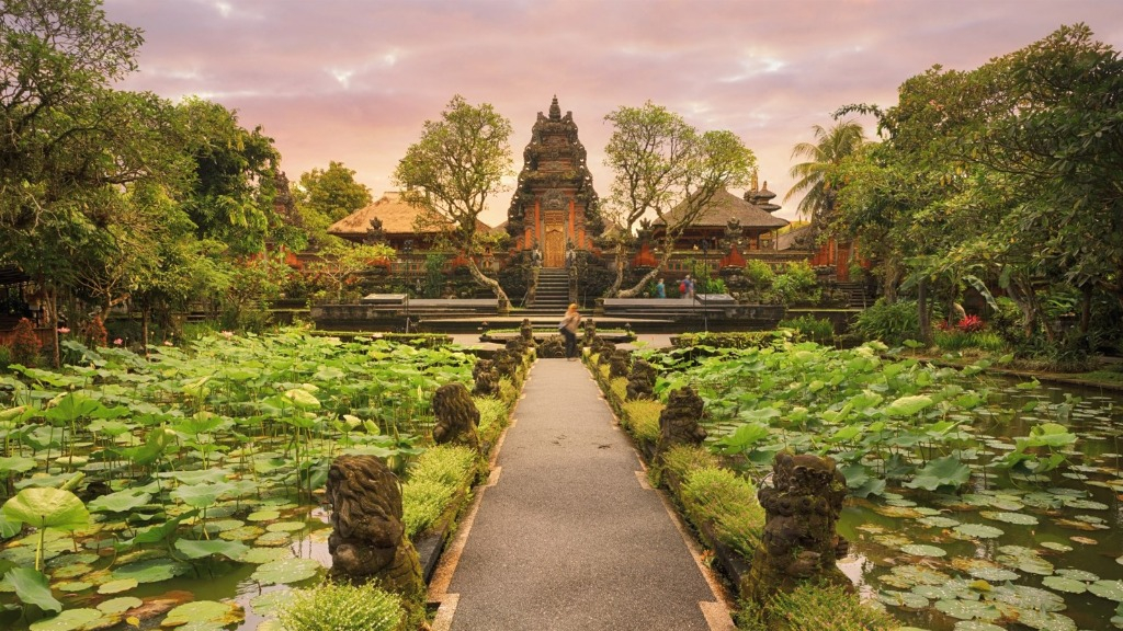 Saraswati Temple - Ubud, Bali - Indonesia
